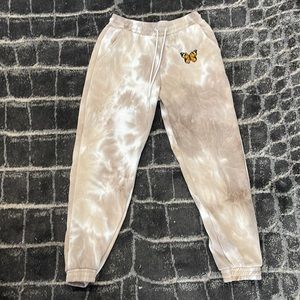 Rue21 Tie-Dye Butterfly Joggers